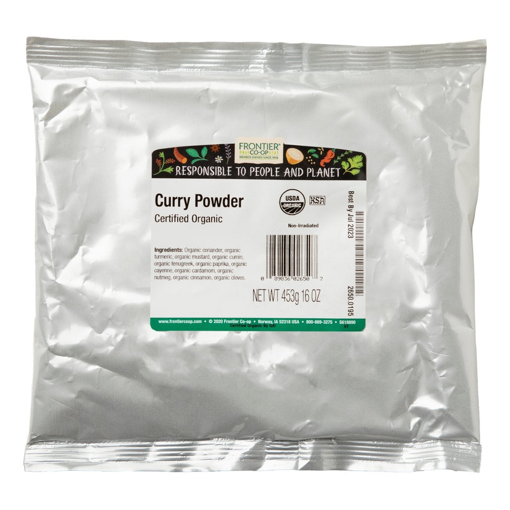 Frontier Natural Products, karrypulver, 16 oz (453 g)
