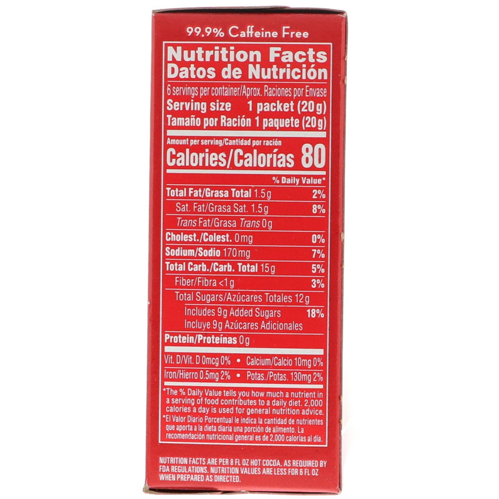 Nestle Hot Cocoa Mix, Mini Marshmallows, Rich Milk Chocolate Flavor, 6 Envelopes, 0.71 oz (20.2 g) Each