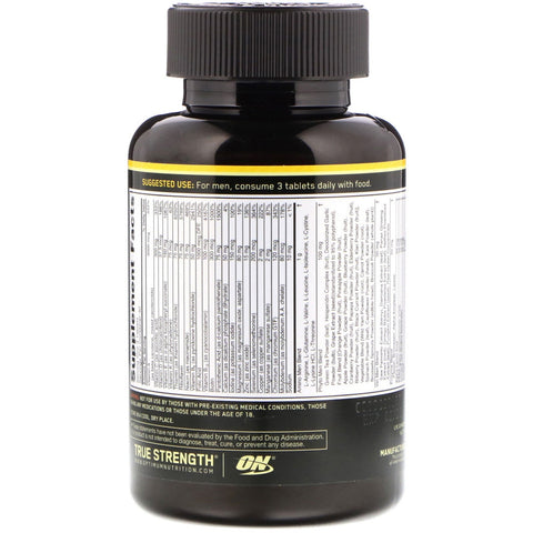 Optimum Nutrition, Opti-Men, 90 Tablets