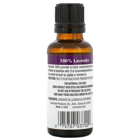 Cococare, 100% Lavender, 1 fl oz (30 ml)