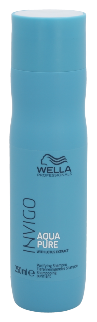 Wella Professionals Invigo Aqua Pure Purifying Shampoo With Lotus Extract 250 ml