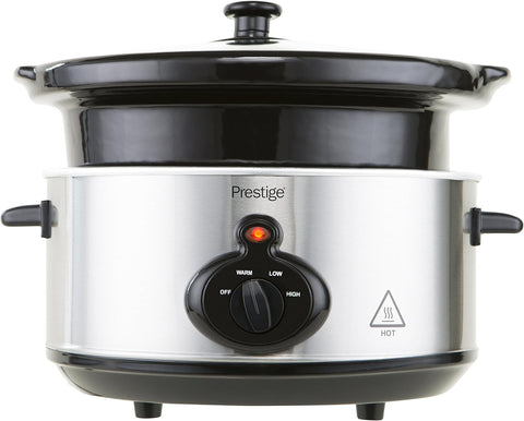 Prestige Slow Cooker |  3.5 Litre  | Silver | Mechanical