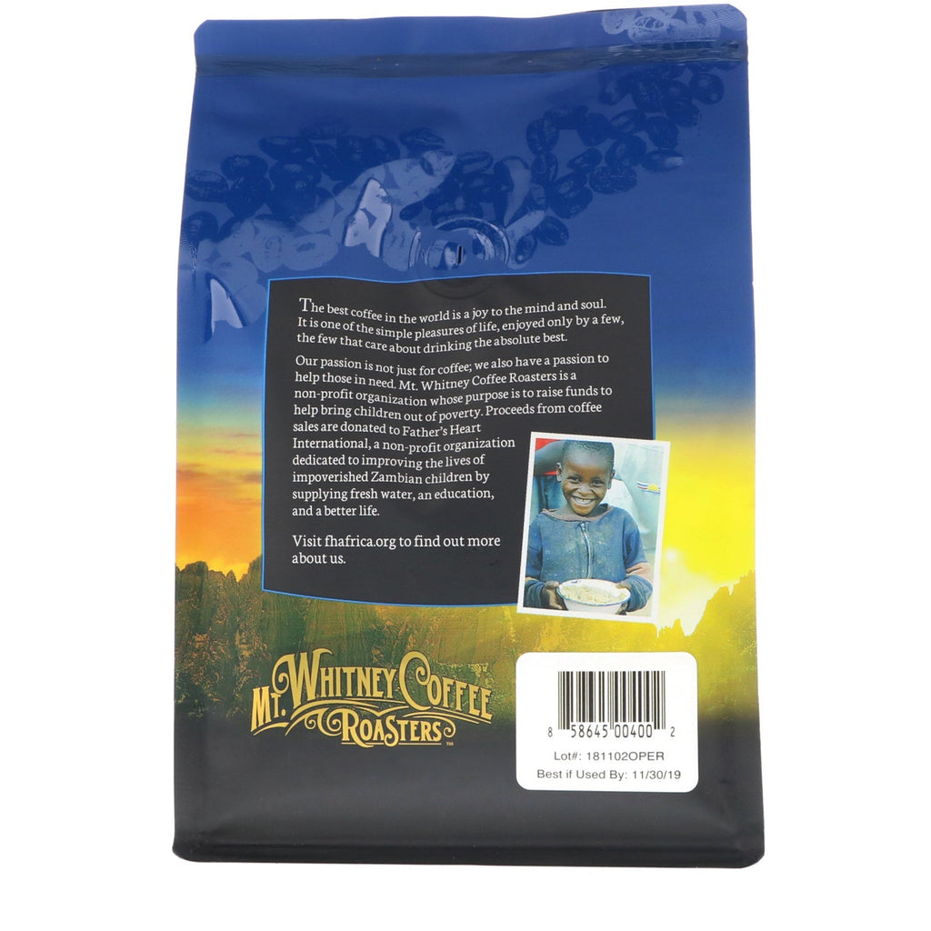 Mt. Whitney Coffee Roasters,  Peru, Medium Roast Whole Bean Coffee, 12 oz (340 g)