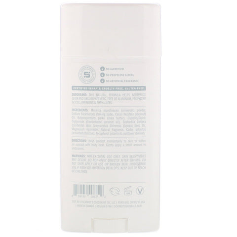 Schmidt's, Natural Deodorant, Charcoal + Magnesium, 3.25 oz (92 g)