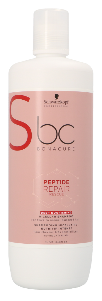 Schwarzkopf Bonacure Peptide Repair Rescue Shampoo 1000 ml