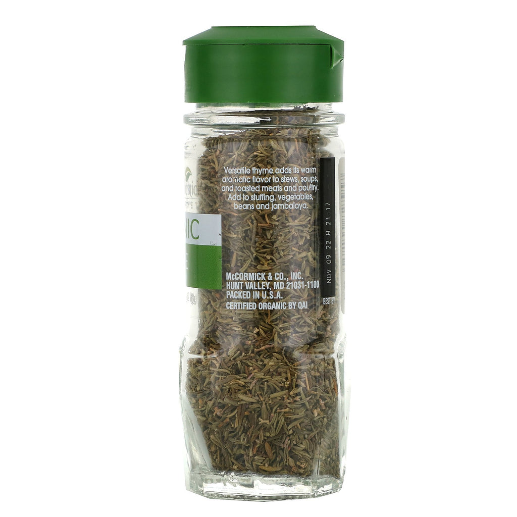 McCormick Gourmet, , Thyme, 0.65 oz (18 g)