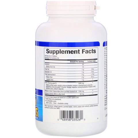Natural Factors, WellBetX PGX, Plus Mulberry, 180 Softgels