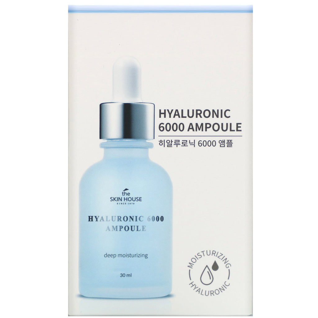 The Skin House, Hyaluronic 6000 Ampoule, 30 ml