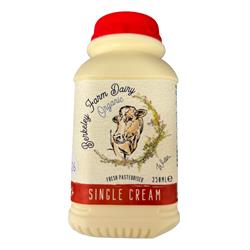 Berkeley Farm Dairy Berkeley Farm Dairy Organic Single Cream 250ml