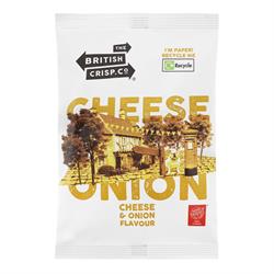 The British Crisp Co The British Crisp Co Cheese & Onion Crisps 40g
