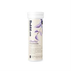Bubbl&Co Clarity Focus formula. 10 tablets per tube.