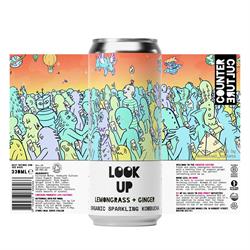 Counter Culture Counter Culture Lemongrass + Ginger Organic Kombucha 330ml