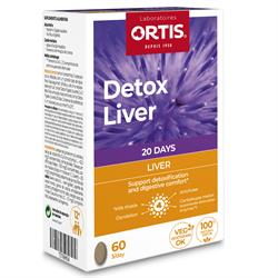 Ortis Detox Liver 60 tabs