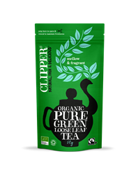 Clipper Clipper Fairtrade Organic Loose Leaf Green Tea 80g