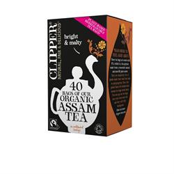 Clipper FREE Clipper Organic Fairtrade Assam Tea 40 bags