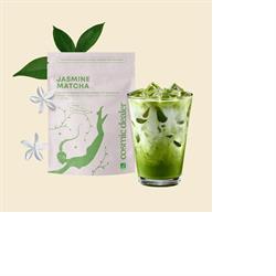 Cosmic Dealer Organic Jasmine Matcha - Ceremonial-Grade Matcha with Jasmine Flowers 60g