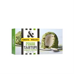 Crosta and Mollica Tartufi Gelato Pistachio & Almond 2x104g