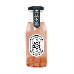Dot Dot Dot Dot Bubble Tea Rhubarb Lychee Hojicha & Aloe