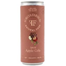 Foreva Farmers FREE FOREVA FARMERS. SPICED APPLE COLA PREBIOTIC SODA. 250ML.