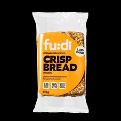 FU DI FU:DI Norwegian Seeded Crispbread - Original 144g