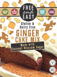 Free & Easy Ginger  Cake Mix 350g. free from.