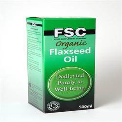 FSC Organic Flaxseed Oil 500ml