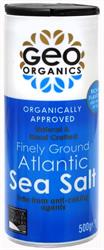 Georganics Organically Approved Atlantic Sea Salt Shaker 500g