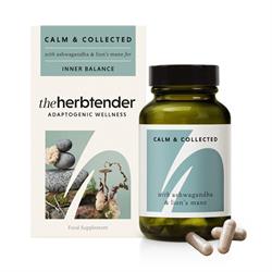 The Herbtender Calm & Collected with Ashwagandha & Lion's Mane for Inner Balance