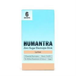 Humantra Humantra Lychee Electrolytes 1 box of 6 sachets
