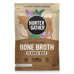 Hunter and Gather FREE Hunter and Gather Bone Broth Classic Beef 400g
