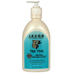 Jason Tea Tree Liquid Satin Soap W/Pump 473ml