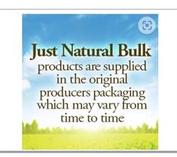 Just Natural Bulk Organic Panela/Rapadura Whole Unrefined Cane Sugar 25kg