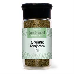 Just Natural Herbs Organic Marjoram (Glass Jar) 16g