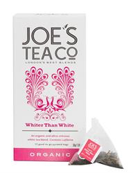 Joes Tea Company Whiter than White Tea - 15 biodegradable pyramid bags