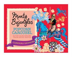 Monty Bojangles Popcorn Carousel Cocoa Dusted Truffles Gift Box 150g