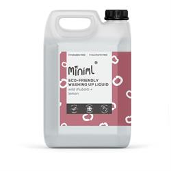 Miniml Natural Closed Loop Washing Up Liquid Rhubarb 5L Refill