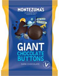 Montezumas Chocolate FREE Giant Sized Dark Chocolate Buttons 120g