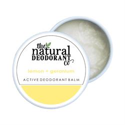 The Natural Deodorant Co. The Natural Deodorant Co. Lemon + Geranium Active Balm 10g
