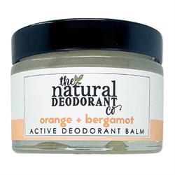 The Natural Deodorant Co. FREE The Natural Deodorant Co. Orange + Bergamot Active Balm 55g