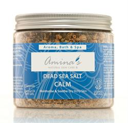 Amina's Natural Skincare Calm Chamomile & Coconut Oil Dead Sea Salts 250g
