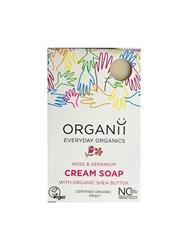Organii ORGANii Rose & Geranium Cream Soap