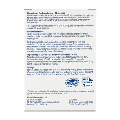 Optibac Probiotics For women 30 capsule