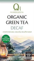 Qi Qi Organic Decaffeinated Green Tea 20 bags / 32g