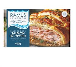 Ramus Seafood Ramus Seafood Frozen Ready to Cook Salmon En Croute 500g