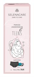 Selenacare TEENS period panties Hipster Black Size 164