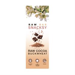Snacksy FREE Snacksy Raw Chocolate Alternative  Buckwheat 40g