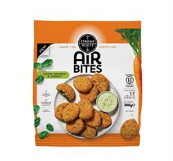 Strong Roots Strong Roots Air Bites Crispy Spinach & Carrot 300g