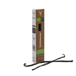 Vanilla Bazaar FREE Vanillabazaar Org and Fairtrade Madagascan Vanilla 2 Pods