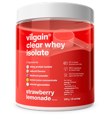 Vilgain Vilgain Clear Whey Isolate Strawberry Lemonade 500g