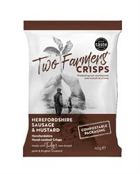 Two Farmers Crisps Two Farmers Herefordshire Sausage & Mustard 40g